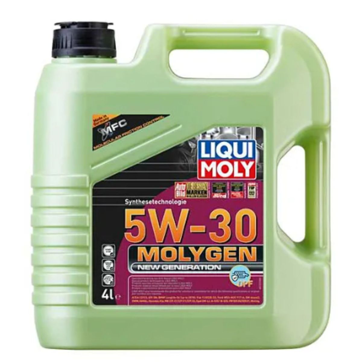 LIQUI MOLY - Aceite Motor 5w30 Molygen Liqui Moly 4 Lts.