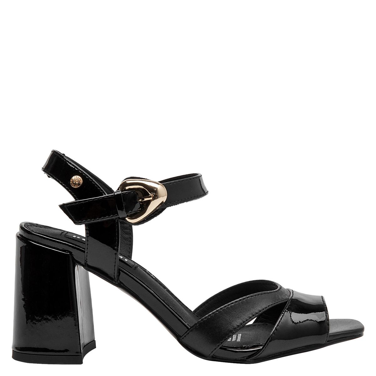 POLLINI - Sandalia Mujer Formal Negro Pollini