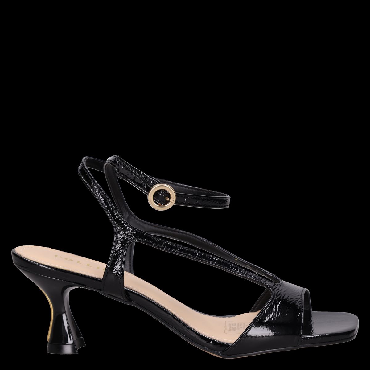 POLLINI - Sandalia Mujer Fiesta Negro Pollini