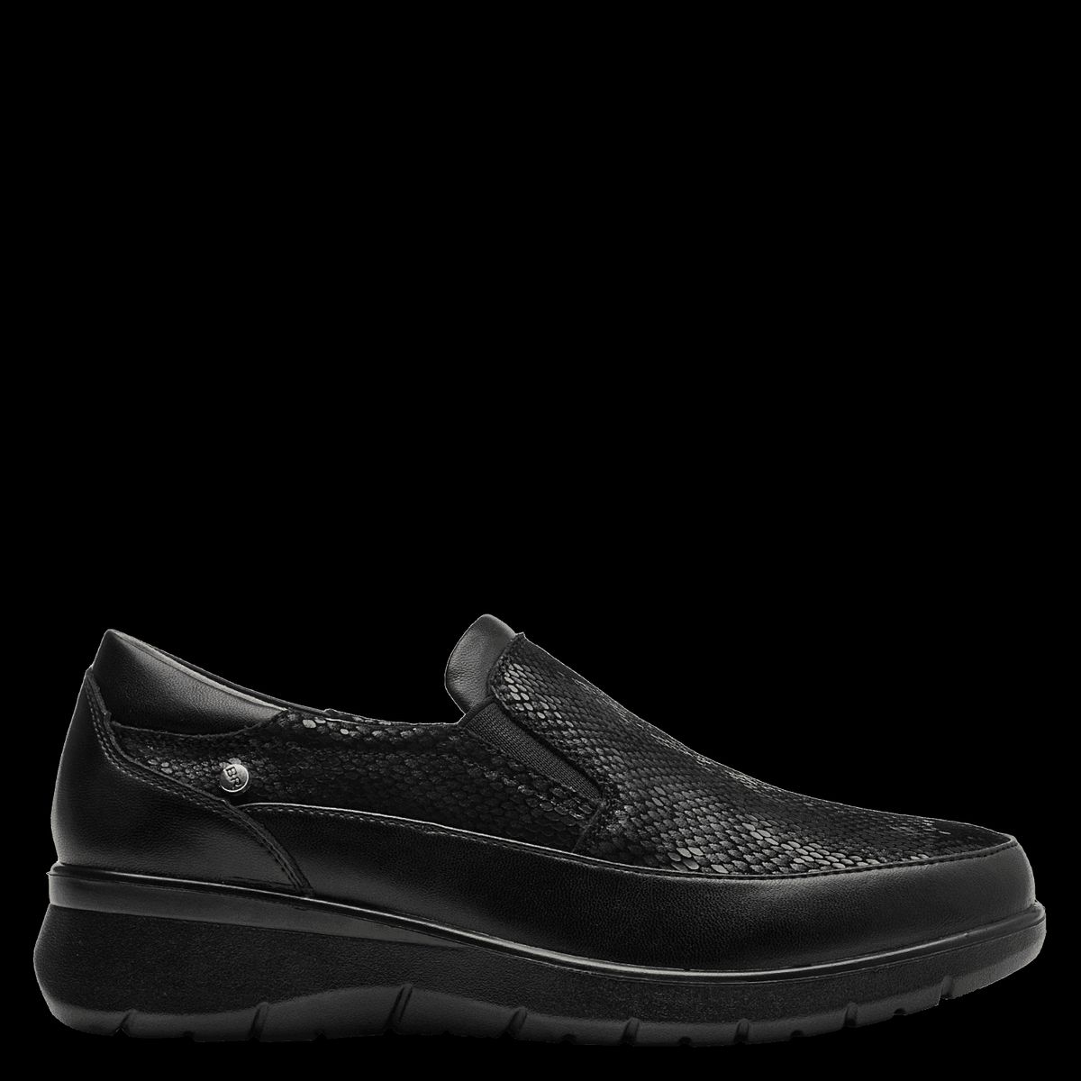 BRUNO ROSSI - Zapato Mujer Casual Negro