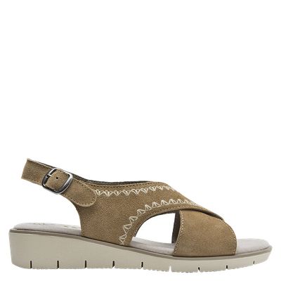 Imagen 1 del producto Sandalia Mujer Casual Marrón claro