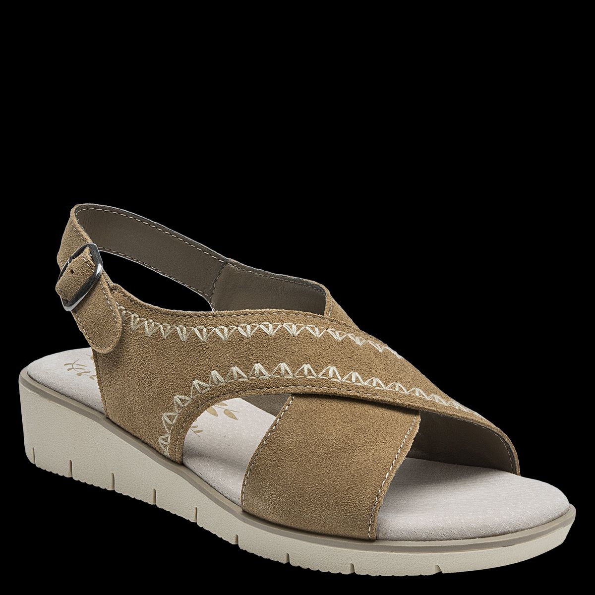 PANAMA JACK - Sandalia Mujer Casual Marrón claro