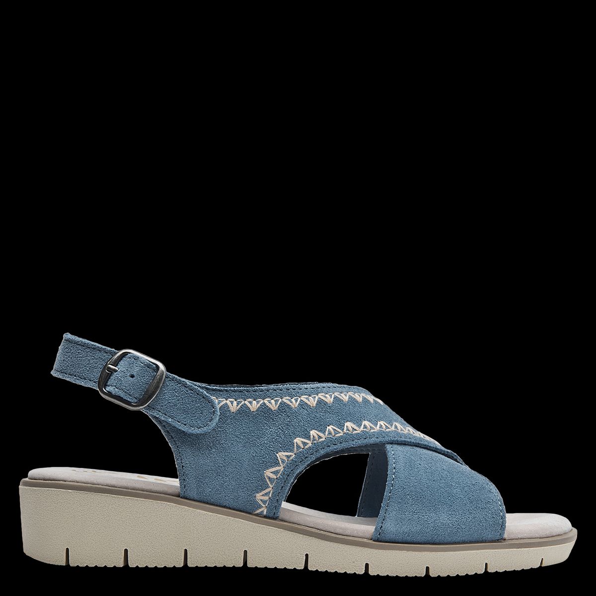 PANAMA JACK - Sandalia Mujer Casual Azul
