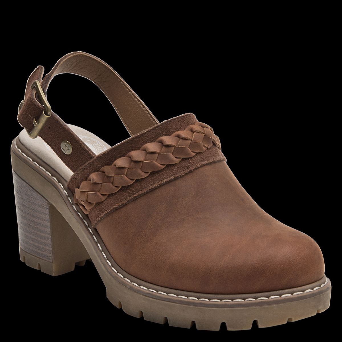 PANAMA JACK - Sandalia Mujer Casual Marrón