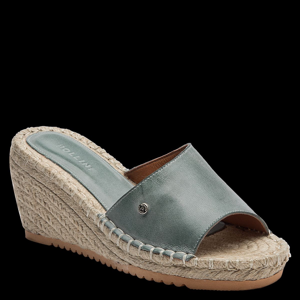 POLLINI - Sandalia Mujer Casual Celeste