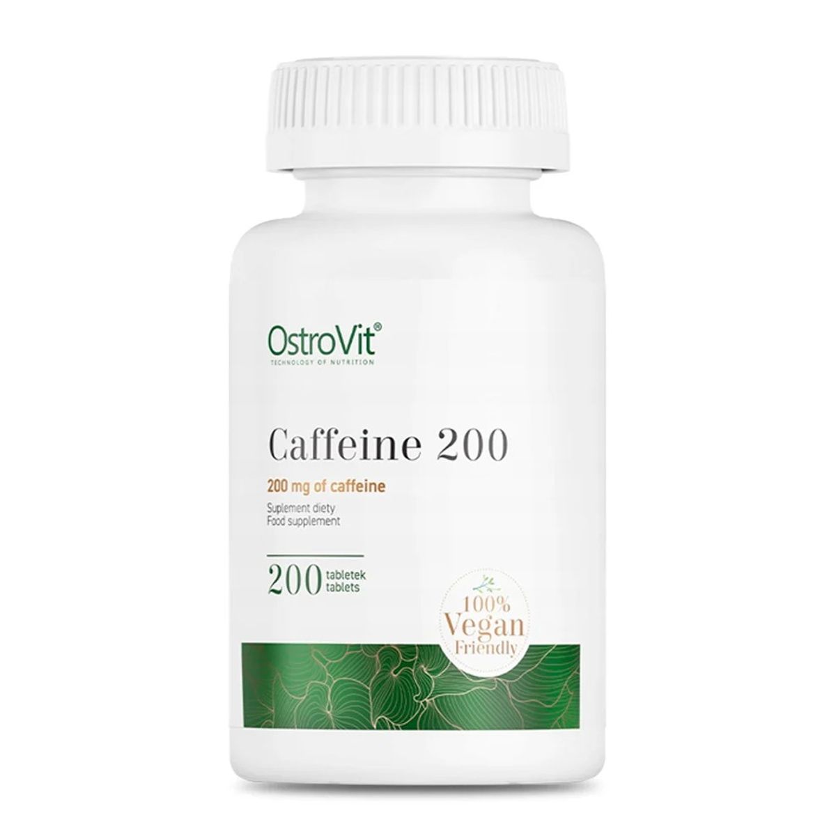 OSTROVIT - CAFFEINE 200 TABLETAS 200MG C/U - OSTROVIT