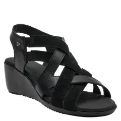 16 HRS - Sandalia Mujer Casual Negro