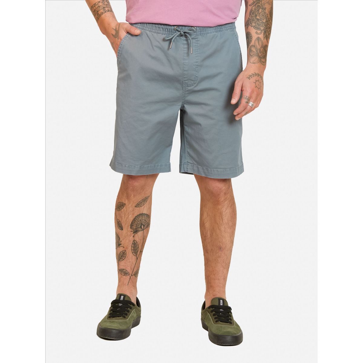 RUSTY - Bermuda Jogger Freeze Celeste Hombre Rusty