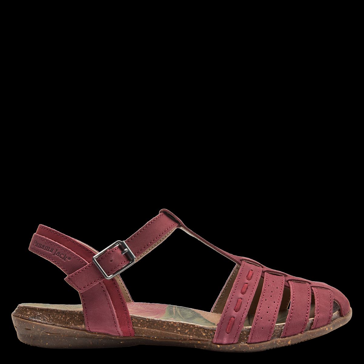 PANAMA JACK - Sandalia Mujer Casual Rojo