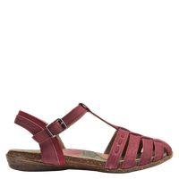 Sandalia Mujer Casual Rojo