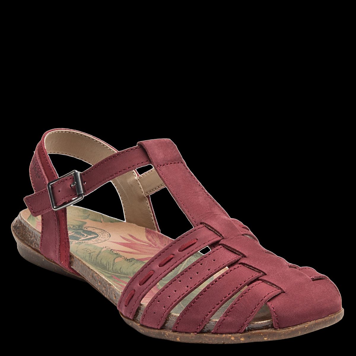 PANAMA JACK - Sandalia Mujer Casual Rojo