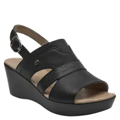 BRUNO ROSSI - Sandalia Mujer Casual Negro