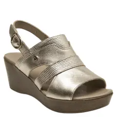 BRUNO ROSSI - Sandalia Mujer Casual Dorado