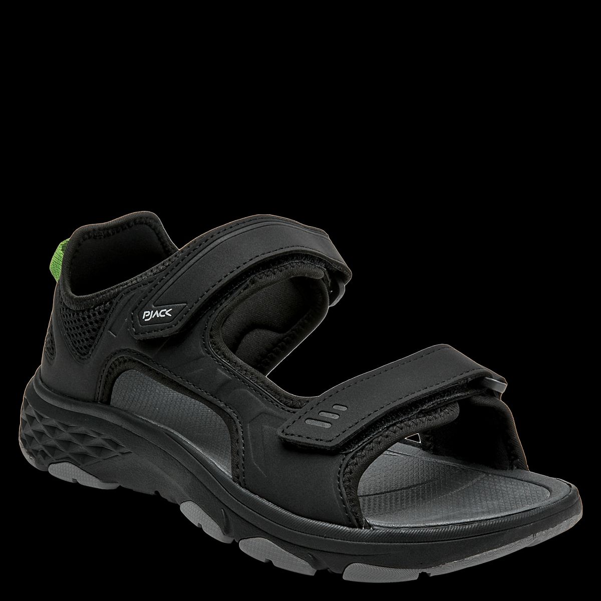 PJACK - Sandalia Hombre Outdoor Negro