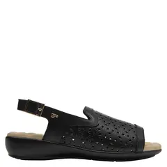 16 HRS - Sandalia Mujer Casual Negro