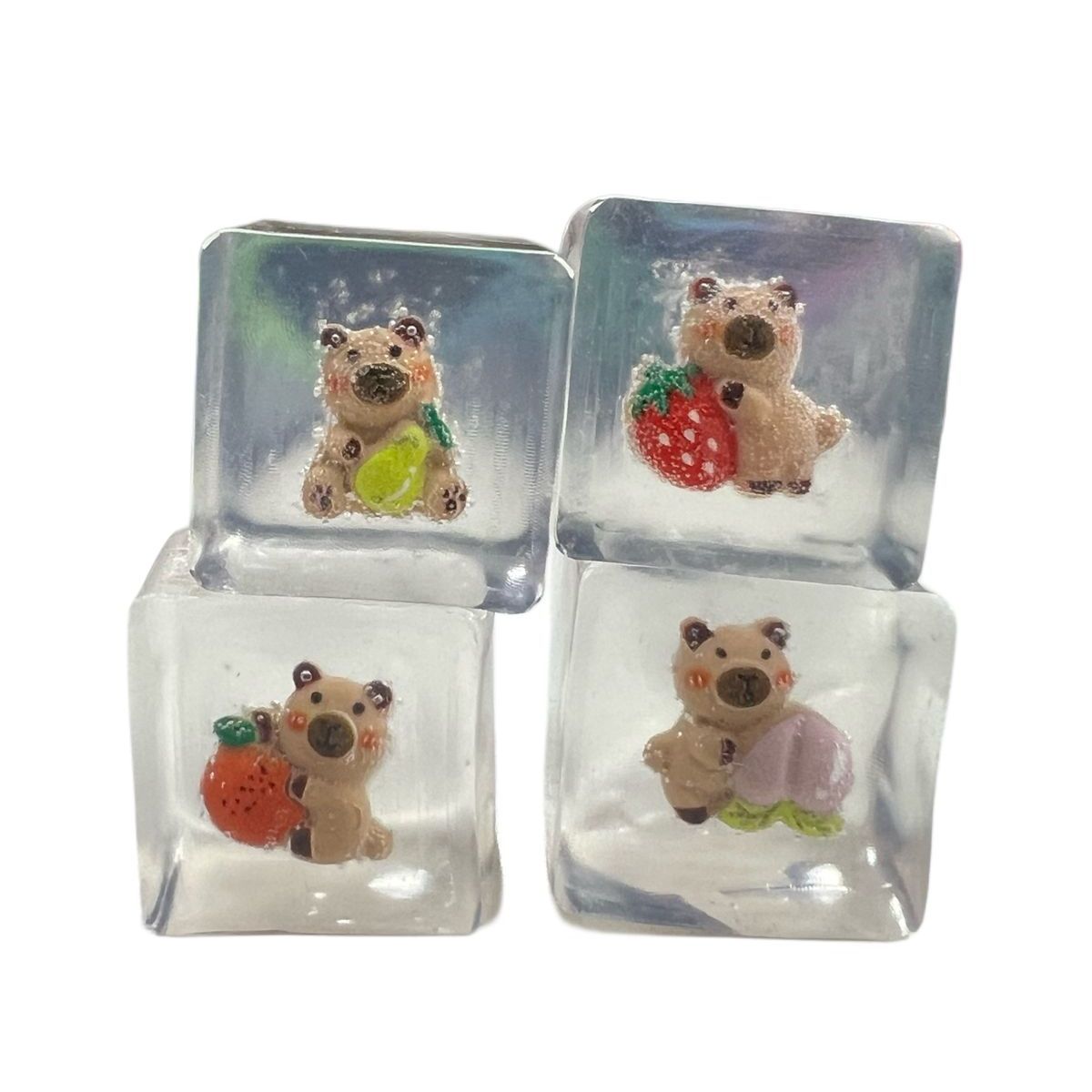 GENERICO - Squishy Juguete Capibara Pegajoso Forma Hielo