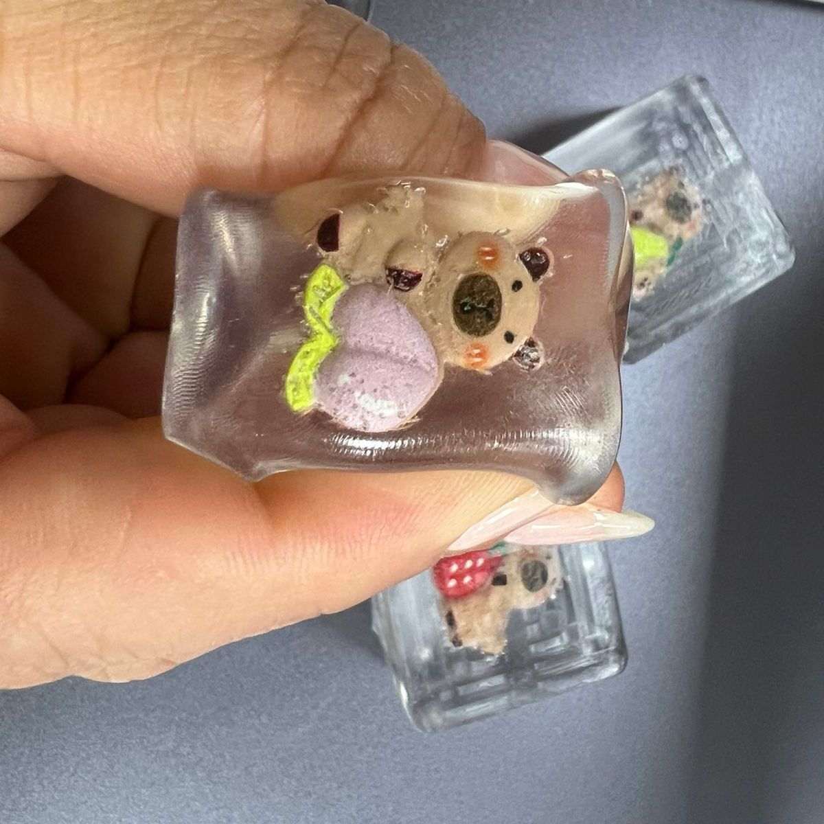 GENERICO - Squishy Juguete Capibara Pegajoso Forma Hielo