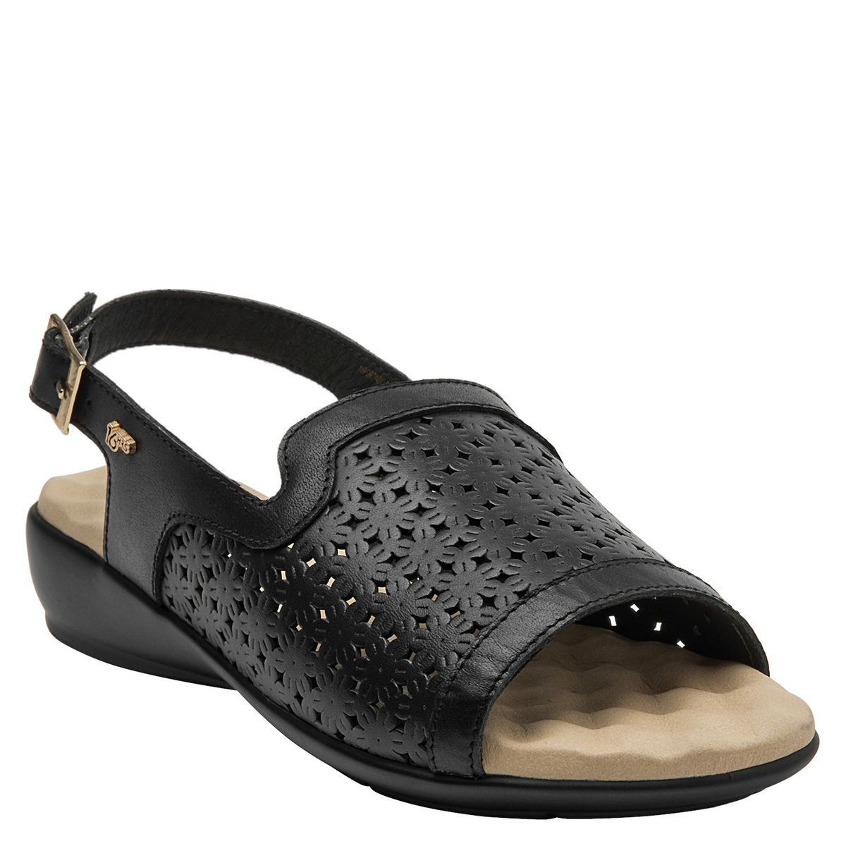 16 HRS - Sandalia Mujer Casual Negro