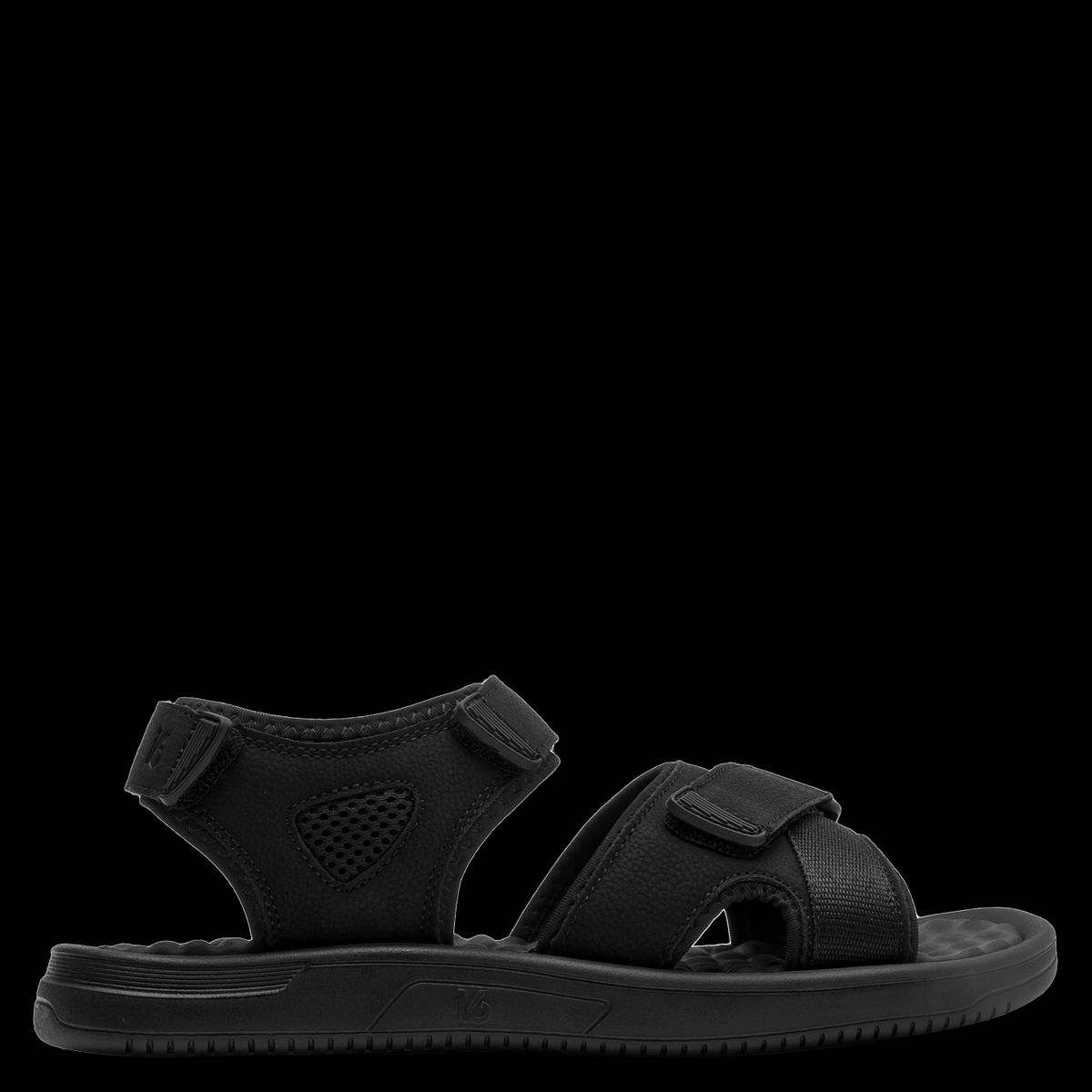 16 HRS - Sandalia Hombre Casual Negro