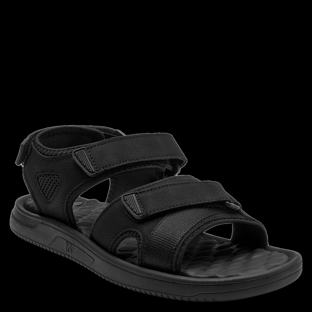 16 HRS - Sandalia Hombre Casual Negro