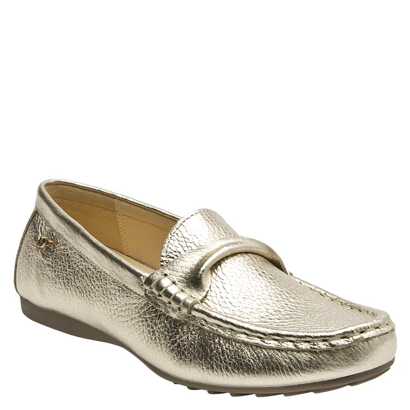16 HRS - Mocasin Mujer Casual Dorado
