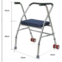 GENERICO - Andador Burrito Plegable Para Adulto Mayor