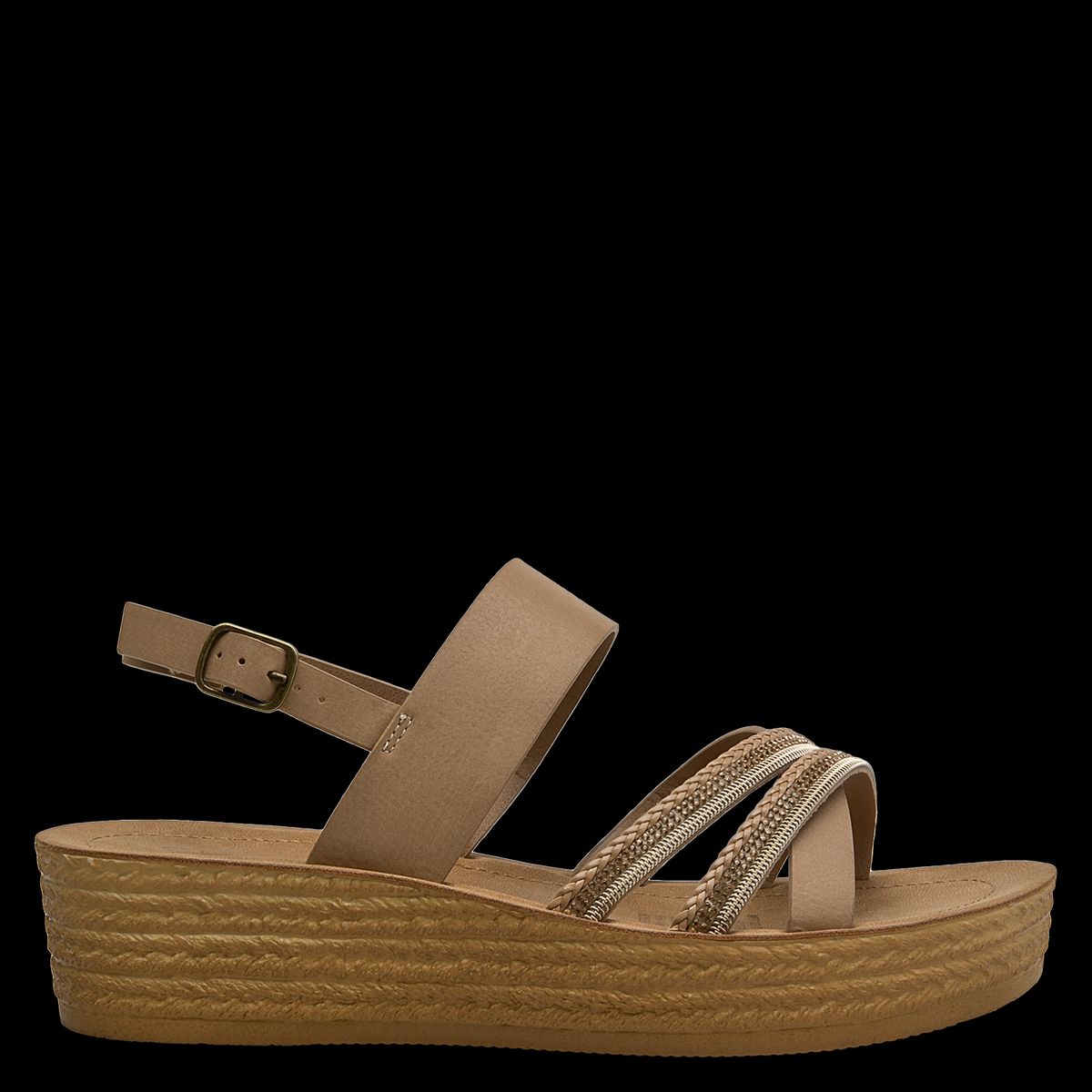 PANAMA JACK - Sandalia Niñas Casual Marrón claro Panama Jack