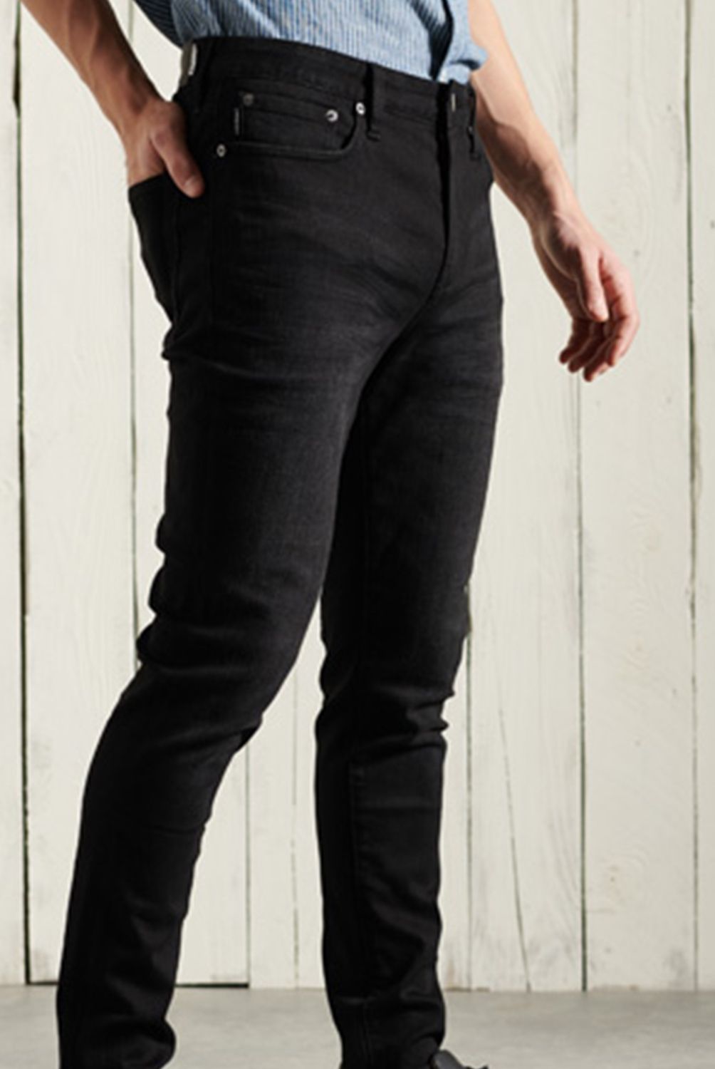 SUPERDRY - Jeans Skinny Recruit Grip 2.0 Hombre Superdry