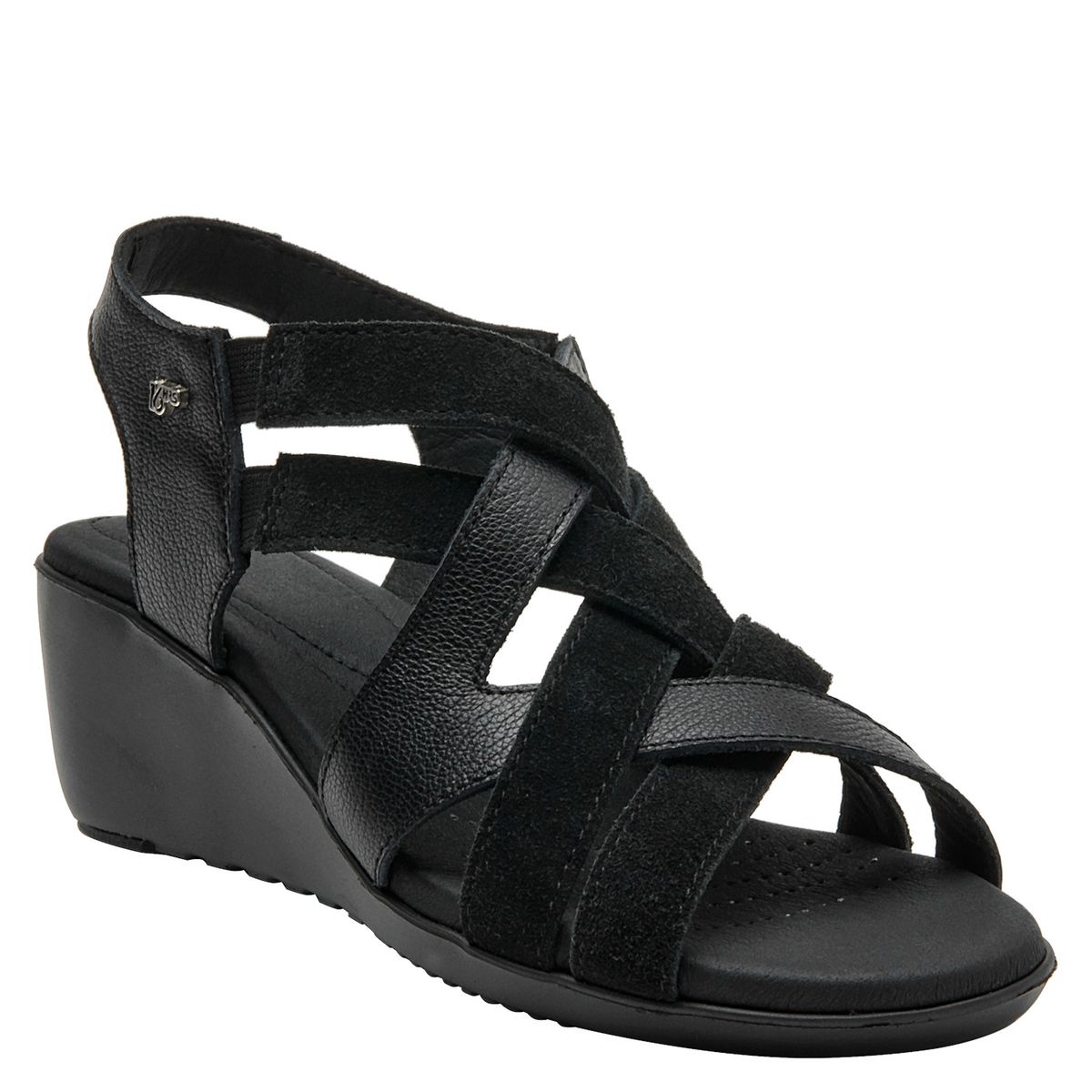 16 HRS - Sandalia Mujer Casual Negro