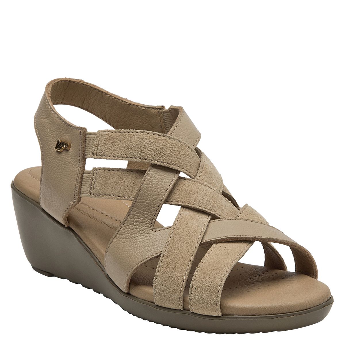 16 HRS - Sandalia Mujer Casual Beige