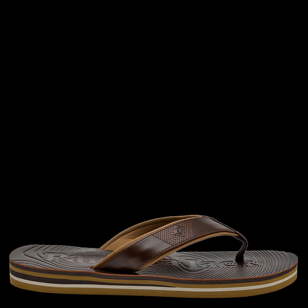 PANAMA JACK - Sandalia Hombre Casual Marrón oscuro