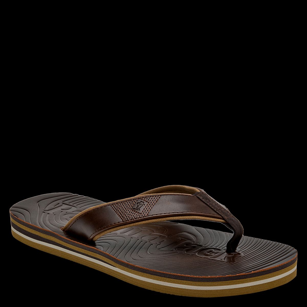 PANAMA JACK - Sandalia Hombre Casual Marrón oscuro