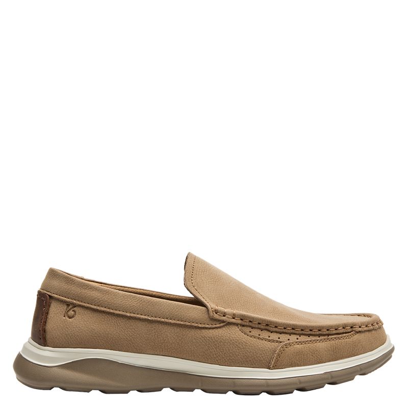 16 HRS - Mocasin Hombre Casual Marrón claro