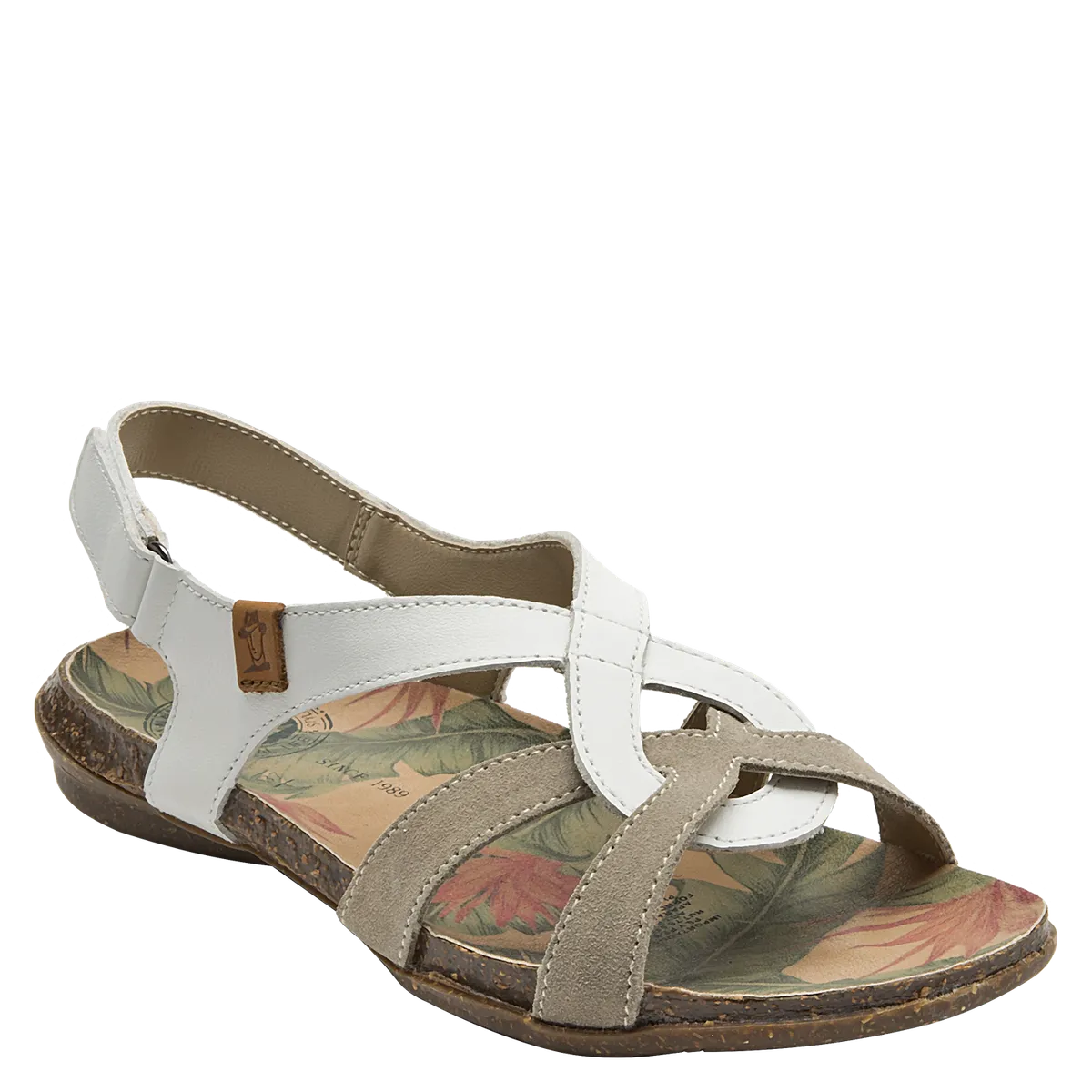 PANAMA JACK - Sandalia Mujer Casual Blanco
