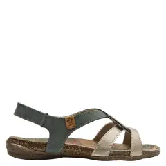 PANAMA JACK - Sandalia Mujer Casual Azul