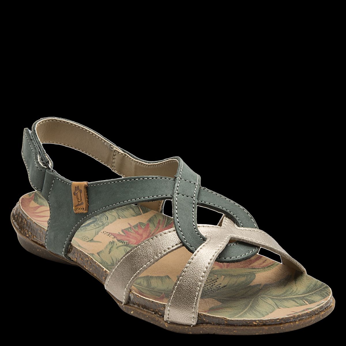 PANAMA JACK - Sandalia Mujer Casual Azul