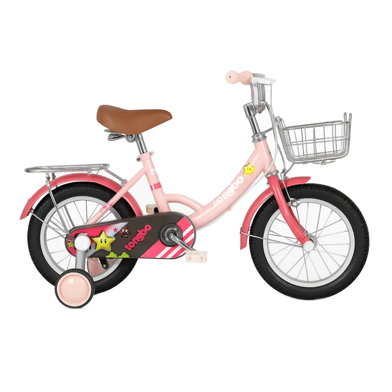 MUNDO ONLINE - Bicicleta Niña Infantil De Paseo Little Star Rueditas Aro 16