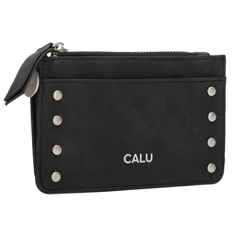 CALU - Billetera Monedero Sophie PU Negro Calu