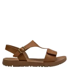 PANAMA JACK - Sandalia Niñas Casual Marrón claro