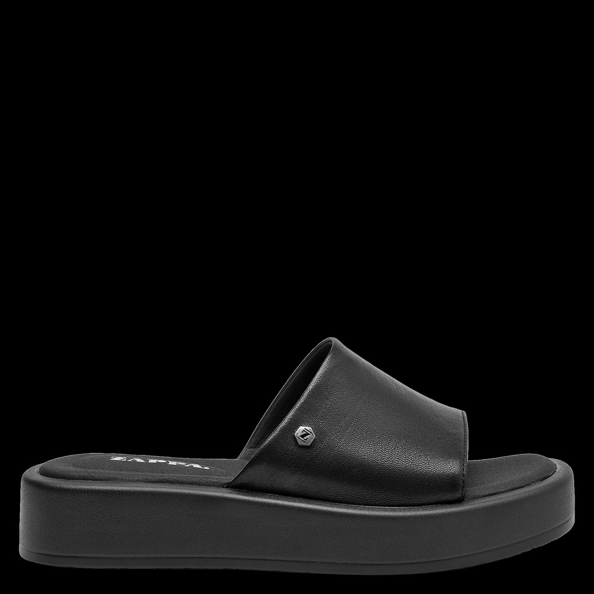 ZAPPA - Sandalia Mujer Casual Negro Zappa