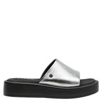 Sandalia Mujer Casual Plateado