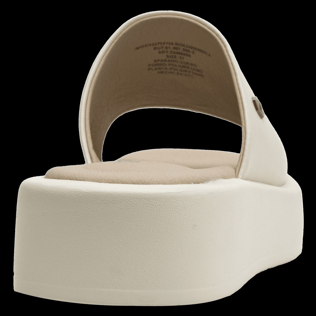 ZAPPA - Sandalia Mujer Casual Beige Zappa