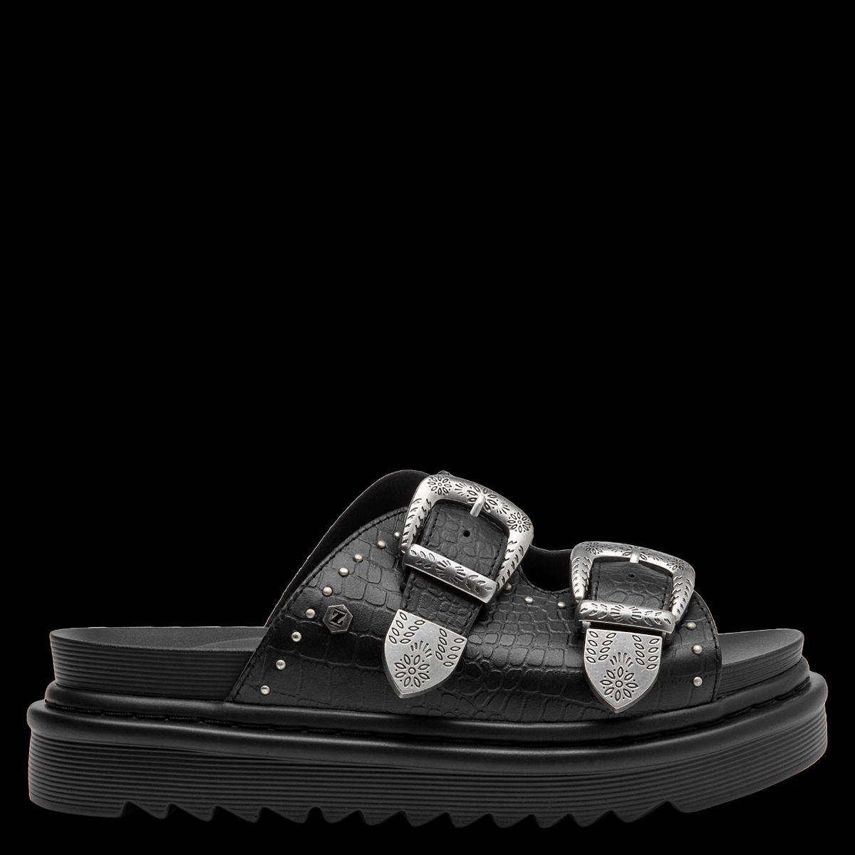 ZAPPA - Sandalia Mujer Casual Negro Zappa