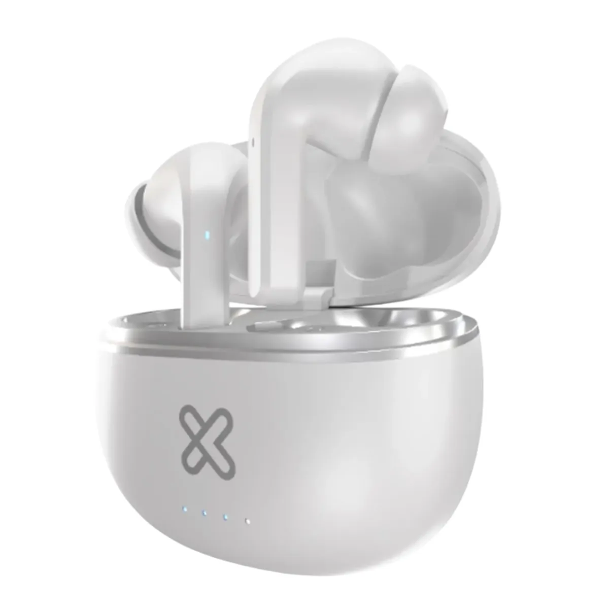 KLIP XTREME - Klip Xtreme KTE-750WH EdgebudsPro Audífonos Inalámbricos Bluetooth, Batería 26 Horas, IP3, Blanco