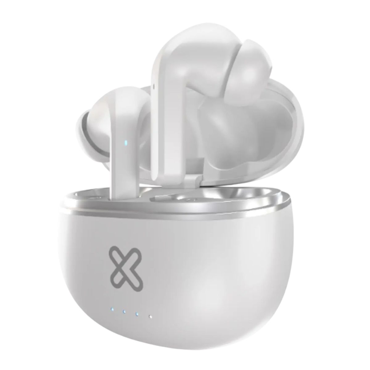 KLIP XTREME - Klip Xtreme KTE-750WH EdgebudsPro Audífonos Inalámbricos Bluetooth, Batería 26 Horas, IP3, Blanco