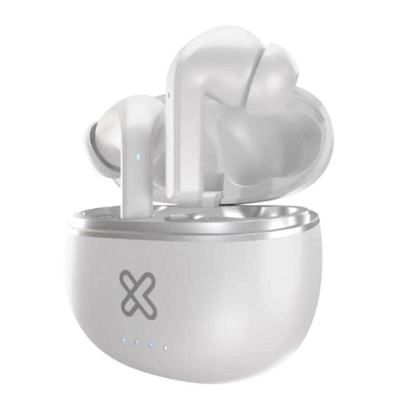 KLIP XTREME - Klip Xtreme KTE-750WH EdgebudsPro Audífonos Bluetooth ANC 26h Blanco