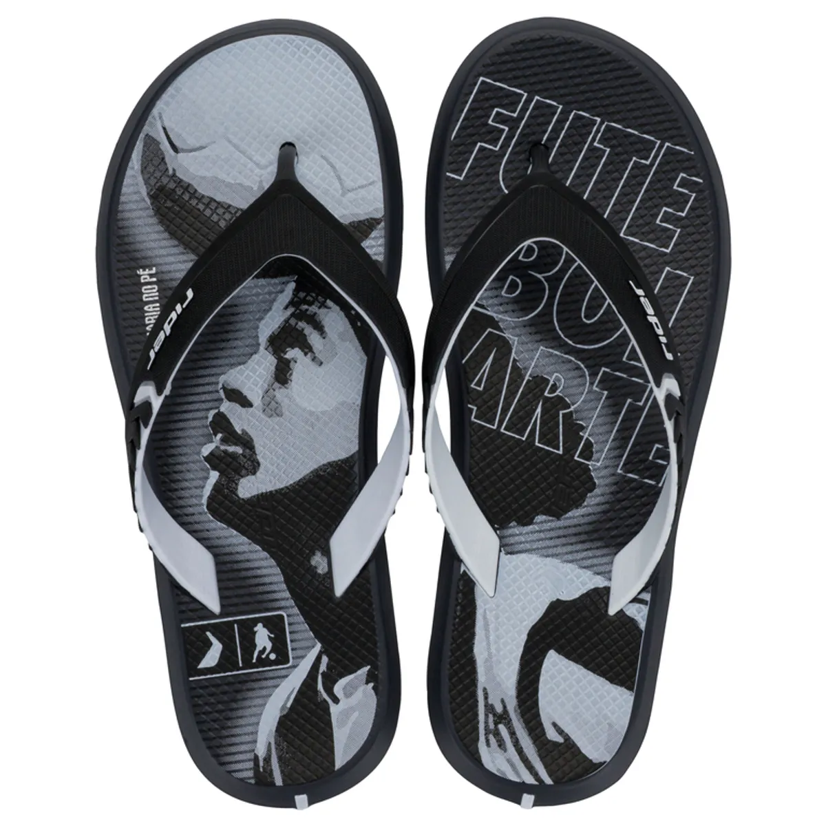 RIDER - Sandalia Hombre Negro/Gris Prime R10 Rider