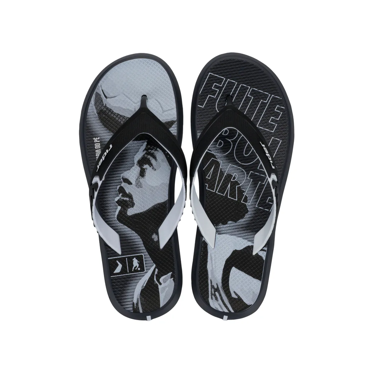 RIDER - Sandalia Hombre Negro/Gris Prime R10 Rider