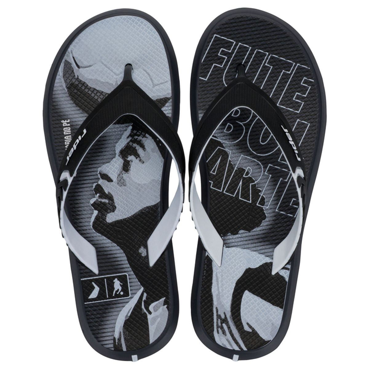 RIDER - Sandalia Hombre Negro/Gris Prime R10 Rider