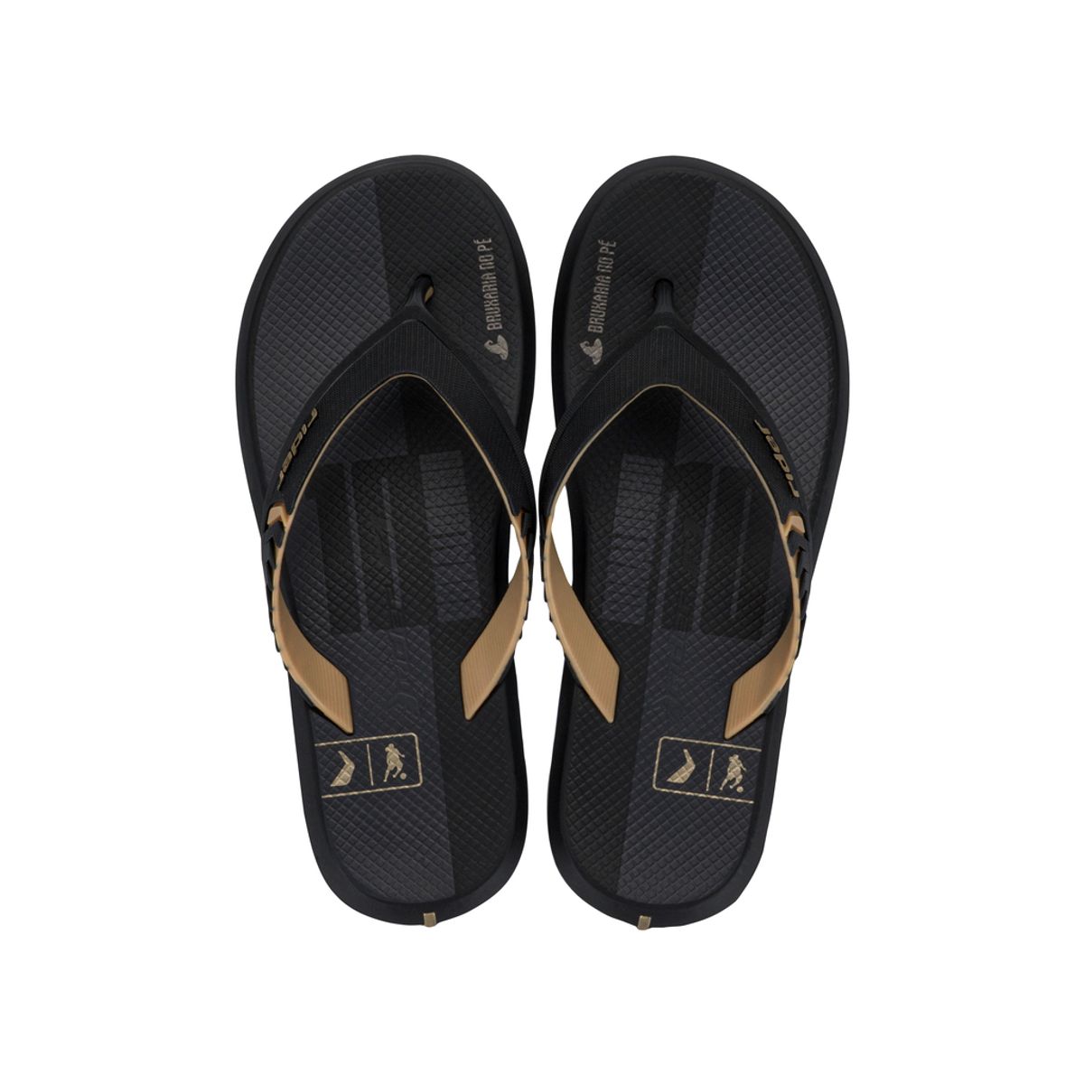 RIDER - Sandalia Hombre Negro Prime R10 Rider